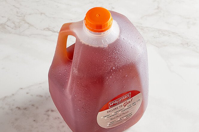 Mcalisters Menu Gallon Peach Mango Tea