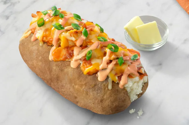 buffalo chicken spud