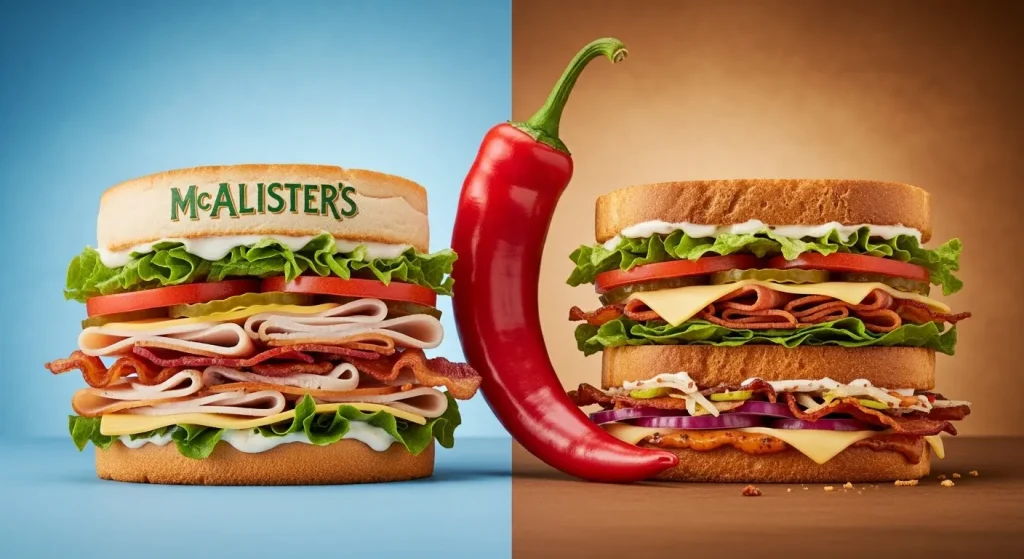 Mcalister's Savory and Spicy Sandwiches