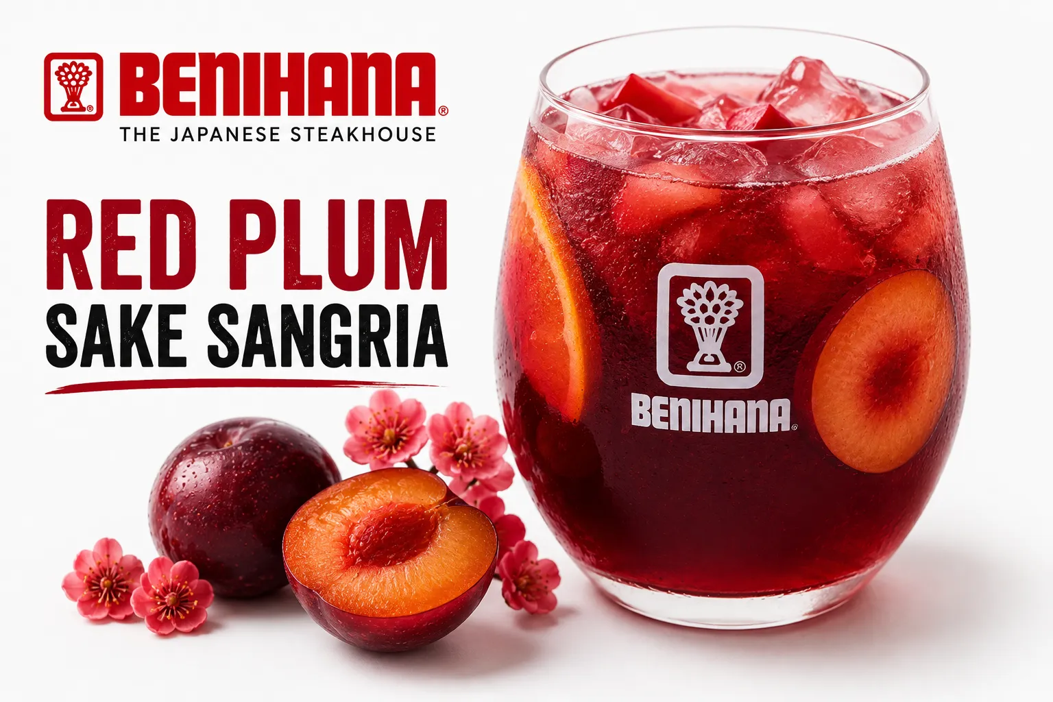 Red Plum Sake Sangria